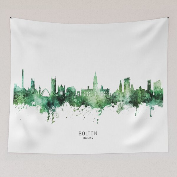 Item preview, Bolton England Skyline designed and sold by ArtPrints.