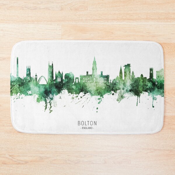 Item preview, Bolton England Skyline designed and sold by ArtPrints.