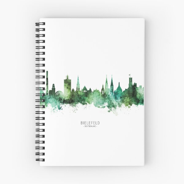 Item preview, Bielefeld Germany Skyline designed and sold by ArtPrints.