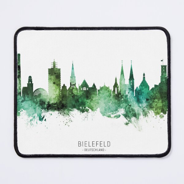 Item preview, Bielefeld Germany Skyline designed and sold by ArtPrints.