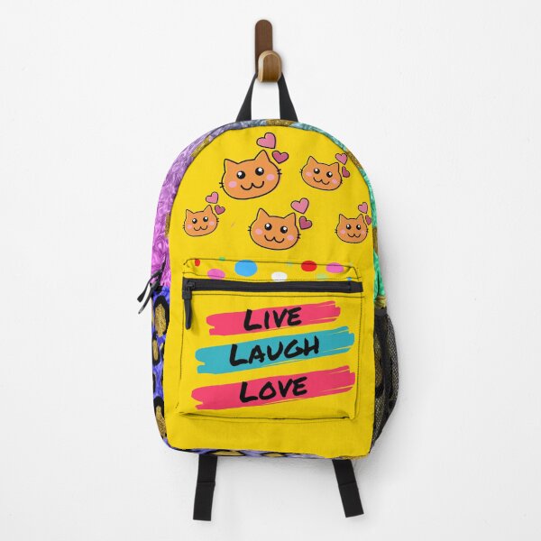 Item preview, Live Laugh Love - Funny Tiktok Meme | Short Motivational Quotes designed and sold by Delandor.