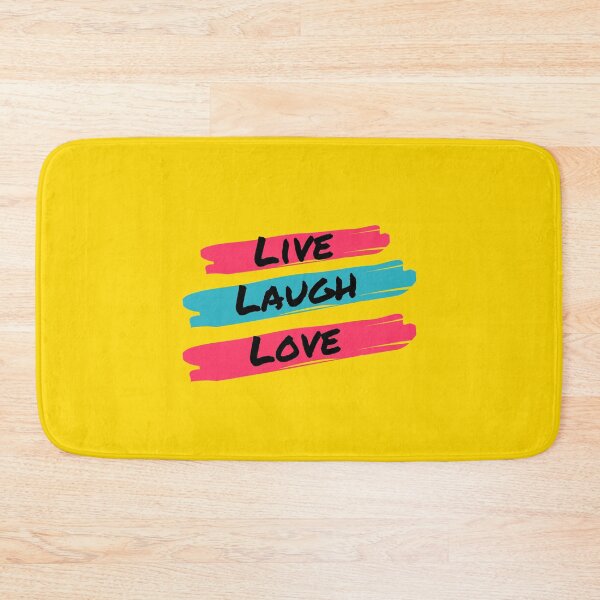 Item preview, Live Laugh Love - Funny Tiktok Meme | Short Motivational Quotes designed and sold by Delandor.