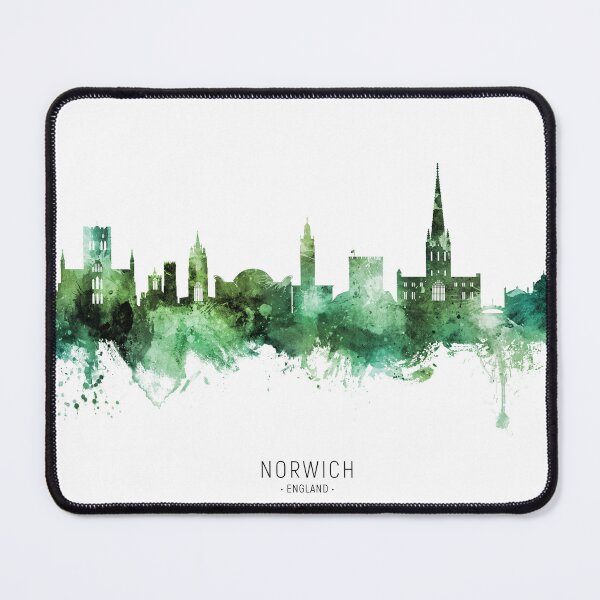 Item preview, Norwich England Skyline designed and sold by ArtPrints.