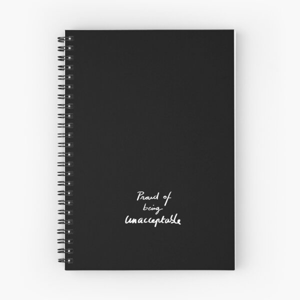 Item preview, Proud of being unacceptable handwritten minimalist font design  designed and sold by InmyOwnwords.