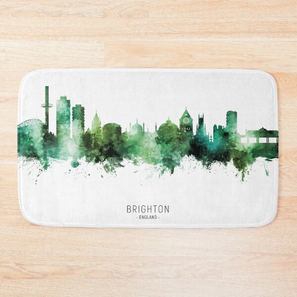 Item preview, Brighton England Skyline designed and sold by ArtPrints.