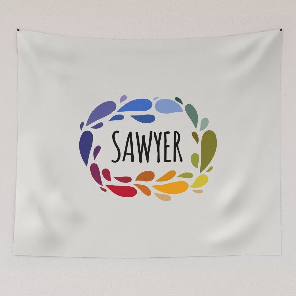 Item preview, Sawyer Name Cute Colorful Gift Named Sawyer designed and sold by kindxinn.