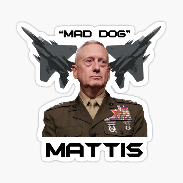 "Mad Dog" Mattis Sticker