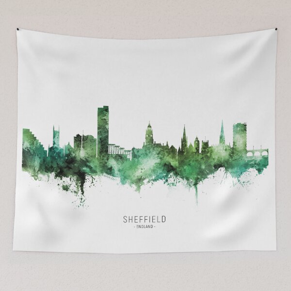 Item preview, Sheffield England Skyline designed and sold by ArtPrints.