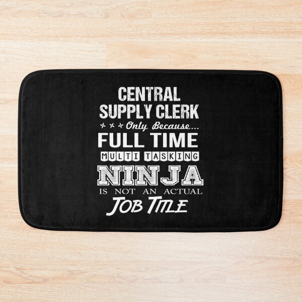 Item preview, Central Supply Clerk T Shirt - Ninja Job Gift Item Tee designed and sold by ritterdick.