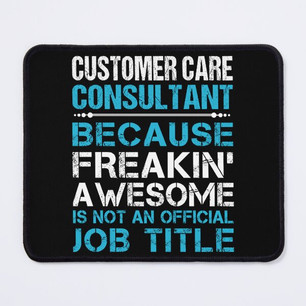 Item preview, Customer Care Consultant T Shirt - Freaking Awesome Job Gift Item Tee designed and sold by oetate4774.
