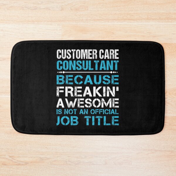 Item preview, Customer Care Consultant T Shirt - Freaking Awesome Job Gift Item Tee designed and sold by oetate4774.