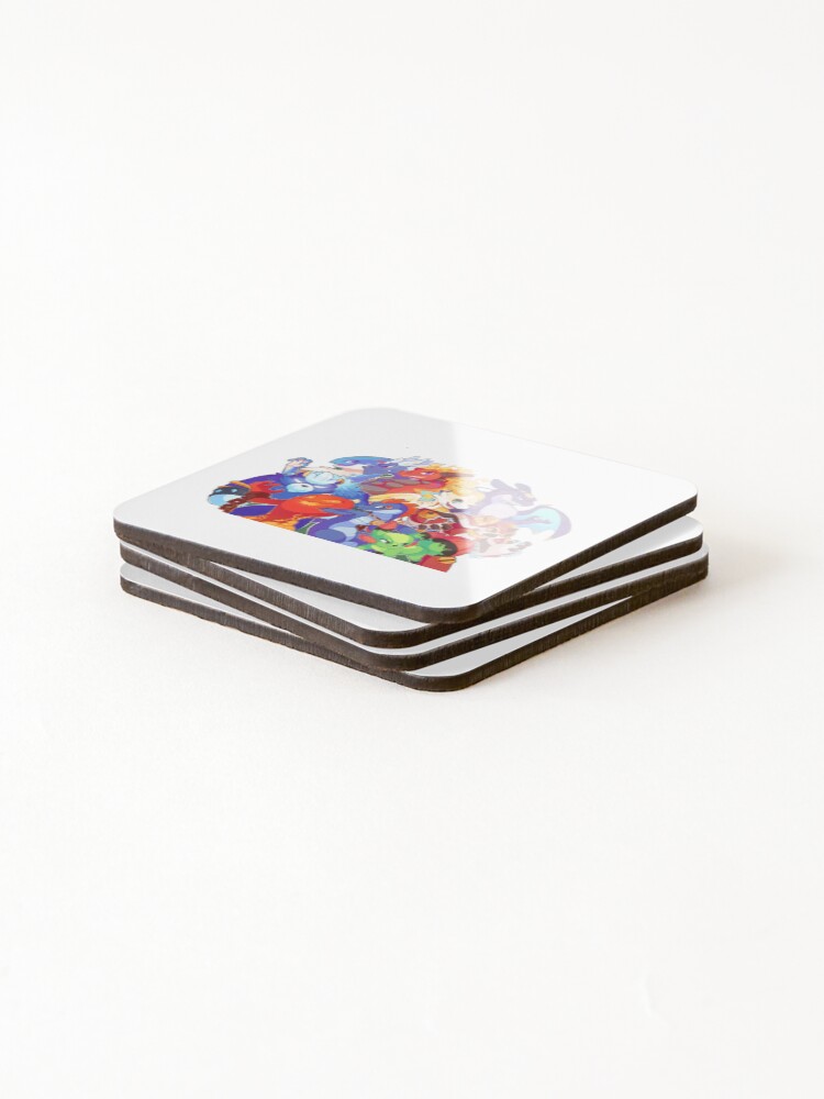 Thumbnail 4 of 5, Coasters (Set of 4), Prodigy Math Game designed and sold by ArrowsAndApple.