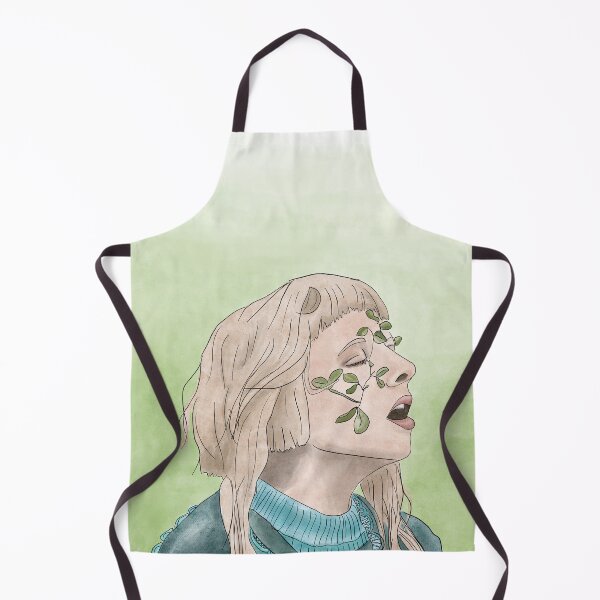Item preview, Aurora Aksnes Fan Art Watercolor Portrait 'The River' (A Different Kind Of Human) designed and sold by bearly-creative.
