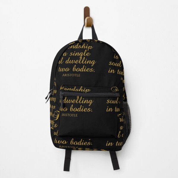 Item preview, Aristotle Quote - Friendship Is A Single Soul Dwelling In Two Bodies - Best Friends - Gold designed and sold by PhiloJourney.