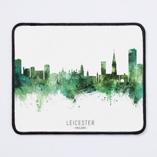 Item preview, Leicester England Skyline designed and sold by ArtPrints.