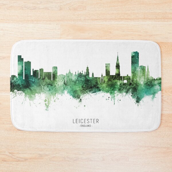 Item preview, Leicester England Skyline designed and sold by ArtPrints.