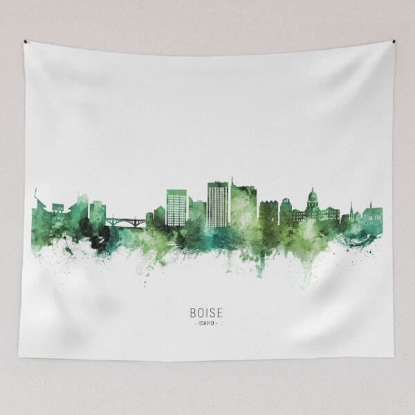 Item preview, Boise Idaho Skyline designed and sold by ArtPrints.