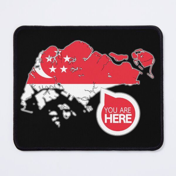 Item preview, Singapore - You Are Here designed and sold by alessionastro.