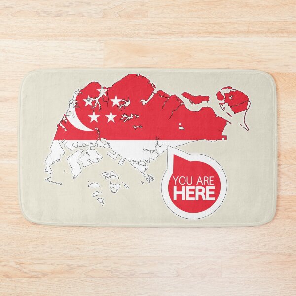 Item preview, Singapore - You Are Here designed and sold by alessionastro.