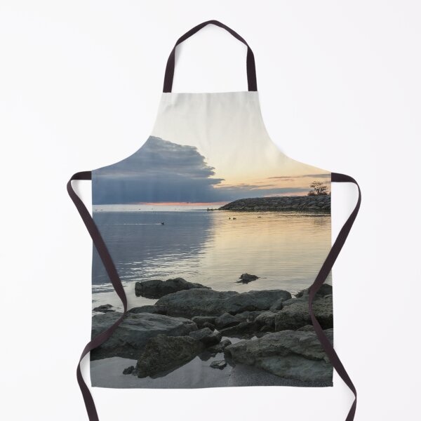Item preview, Pale Gold and Silver - Serene Lakeside Daybreak Reflected designed and sold by Georgia Mizuleva.