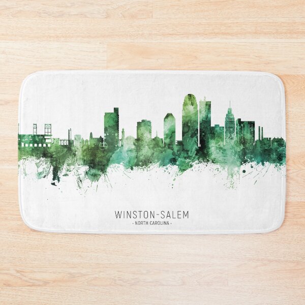 Item preview, Winston-Salem North Carolina Skyline designed and sold by ArtPrints.