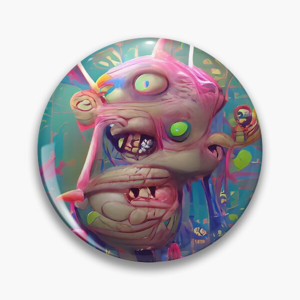 Item preview, Tentacle Brain Monster designed and sold by artistango.