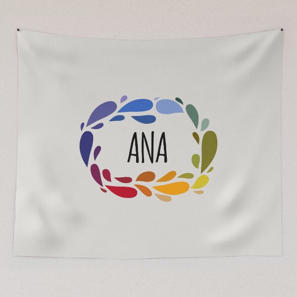 Item preview, Ana Name Cute Colorful Gift Named Ana designed and sold by kindxinn.