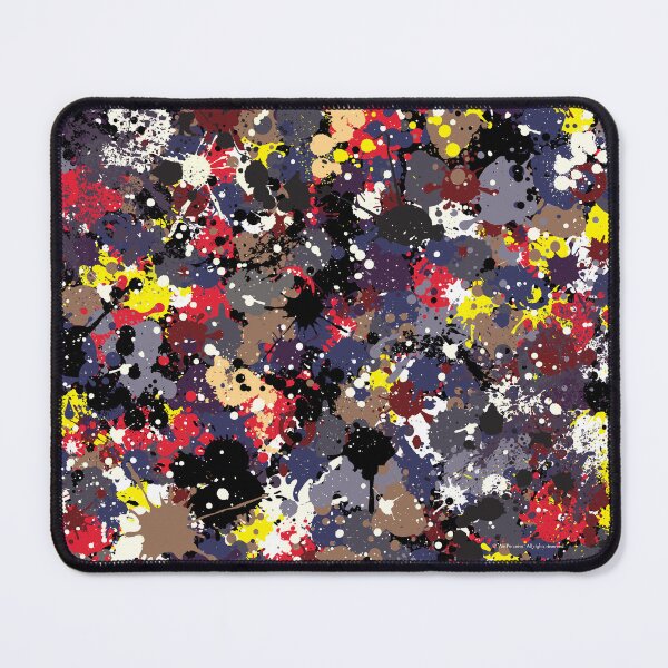 Item preview, WE PERCEIVE | WE LOVE ABSTRACT EXPRESSIONISM - Dripping, Pouring and Splashing with Jackson Pollock Style Original in Primary Colors designed and sold by Luis Wong | We Perceive.