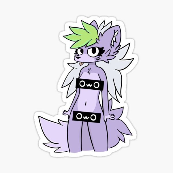 Vista previa del artículo con la obra «Roxy Wolf (NSFW - OwO) - Violación de seguridad de FNAF», diseñado y vendido por Hashi 0.