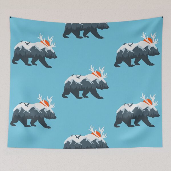 Item preview, Ice Bear and Deer designed and sold by VomHaus.