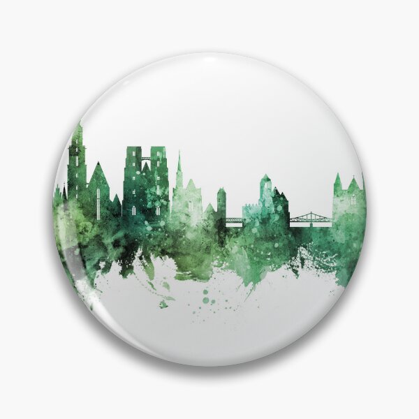 Item preview, Wroclaw Poland Skyline designed and sold by ArtPrints.