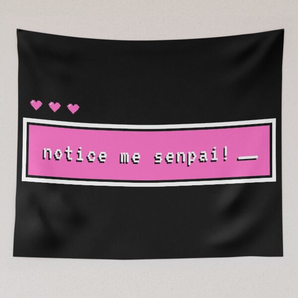 Item preview, Notice Me Senpai! Pink designed and sold by quinellie.