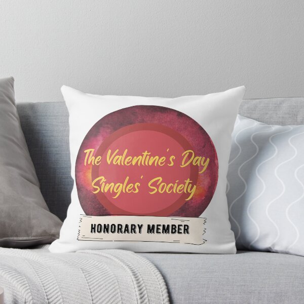 Item preview, The Valentine's Day Singles' Society - Honorary Member designed and sold by CosmicStory.