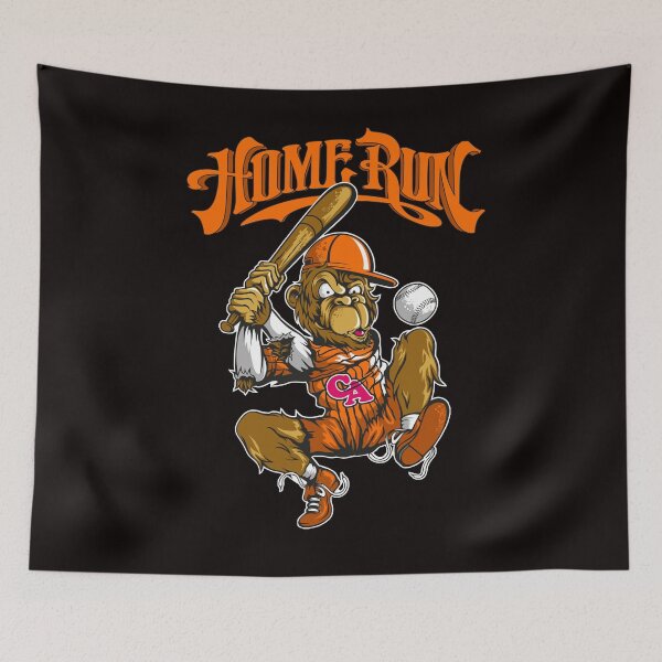 Item preview, Home Run Monkey designed and sold by AnimalsByDaniel.