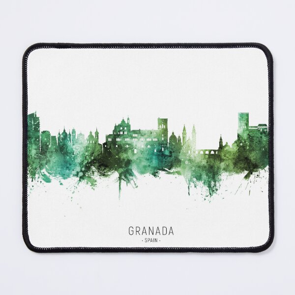 Item preview, Granada Spain Skyline designed and sold by ArtPrints.