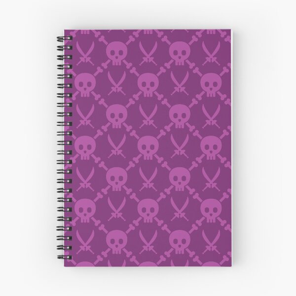 Item preview, Purple Pirate Skull & Bones Pattern designed and sold by Pococino.