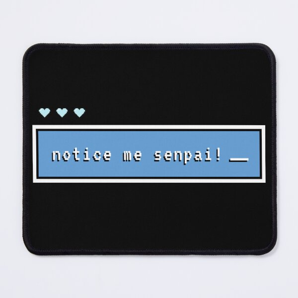 Item preview, Notice Me Senpai! Blue designed and sold by quinellie.