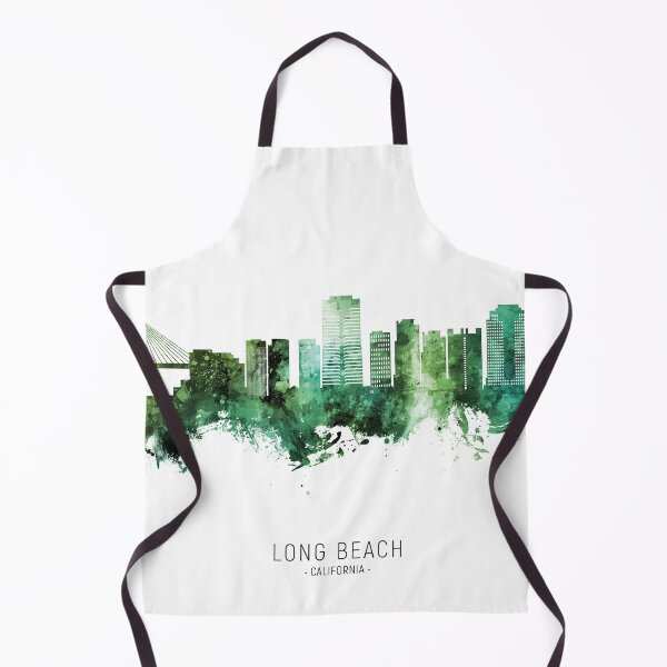 Item preview, Long Beach California Skyline designed and sold by ArtPrints.