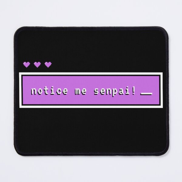 Item preview, Notice Me Senpai! Purple designed and sold by quinellie.