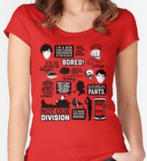I'd Be Lost Without My Blogger Women's Fitted Scoop T-Shirt