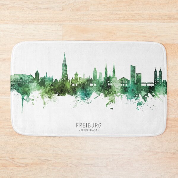 Item preview, Freiburg Germany Skyline designed and sold by ArtPrints.