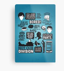 I'd Be Lost Without My Blogger Metal Print