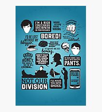 I'd Be Lost Without My Blogger Photographic Print