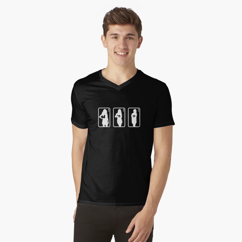 Item preview, V-Neck T-Shirt designed and sold by Deekman.