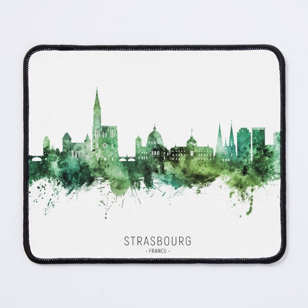 Item preview, Strasbourg France Skyline designed and sold by ArtPrints.