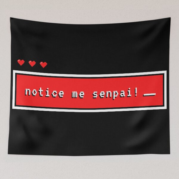Item preview, Notice Me Senpai! Red designed and sold by quinellie.
