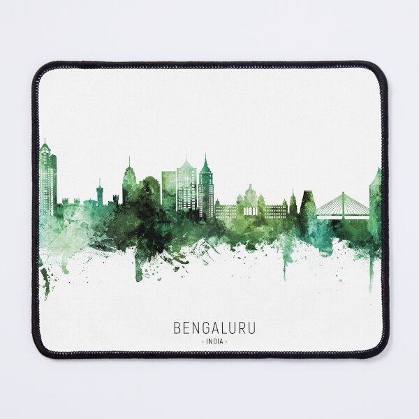 Item preview, Bengaluru Skyline India Bangalore designed and sold by ArtPrints.