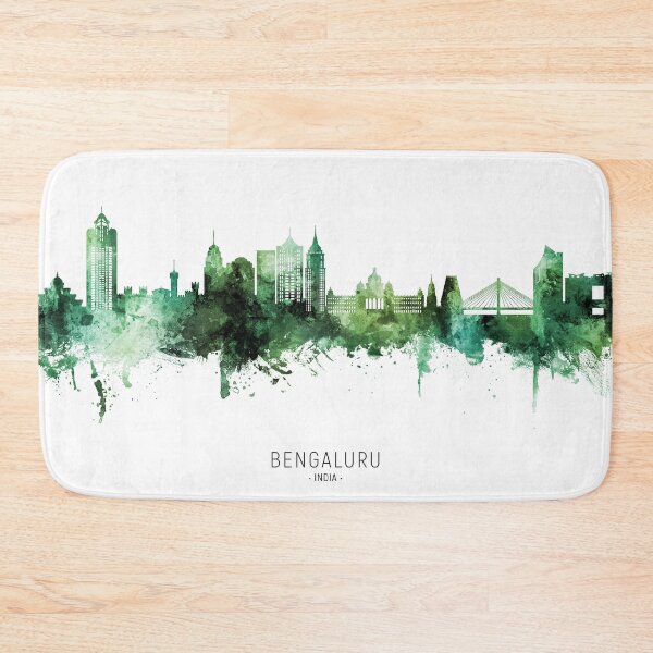 Item preview, Bengaluru Skyline India Bangalore designed and sold by ArtPrints.