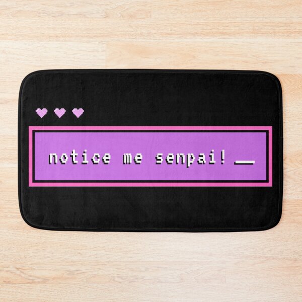 Item preview, Notice Me Senpai! Purple and Pink designed and sold by quinellie.