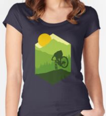 Bike More Women's Fitted Scoop T-Shirt